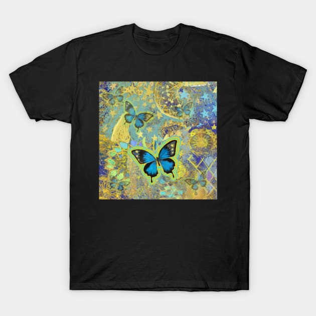 Brilliant Butterflies 01 T-Shirt by PeggyNovak